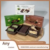 Vente en gros d'usine OEM, morceaux de chocolat délicieux de 30g emballés individuellement, logo personnalisé, idéal pour l'exportation en gros