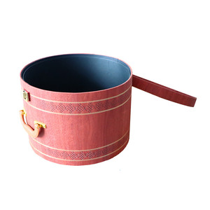 Tùy chỉnh dập nóng logo bán buôn da Hộp bao bì cho hat quần áo với xử lý - Product Image 4