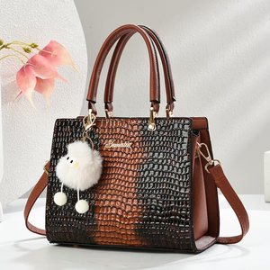 Bolsos de Hombro de Moda para Mujer, de Alta Calidad, con Patrón de Cocodrilo, Bolsos de Mano de Lujo de Diseñador para Mujer - Product Image 5