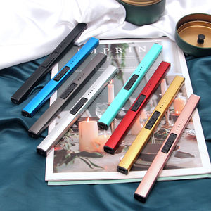 Encendedor de Arco Recargable por USB, Diseño Moderno de Acero Inoxidable, Resistente al Agua, sin Llama, Ecológico, para Velas, Barbacoa y Uso en Exteriores - Product Image 3