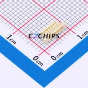 ZX-0.8-7PJK Housing (Wire-to-Board / Wire-to-Wire) P=0.8mm Connector 1x7P 0.8mm 1 7 - Product Image 1