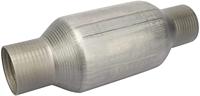Bộ chuyển đổi xúc tác dòng chảy cao đa năng 2.5 inch, loại xoắn, thép không gỉ, 400 CPSI, tiêu chuẩn Euro 4/5, nâng cấp hiệu suất khí thải