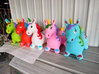 Joyee Jouet gonflable pour enfants en PVC sans phtalates, animal gonflable à sauter, cerf, animaux gonflables à sauter pour enfants