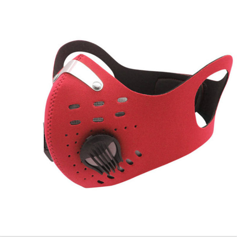 แบบคล้องหูสีแดง