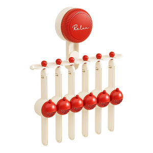 Étagère à épices murale Hongyu avec bec verseur et clip de scellage pour pots de cuisine réutilisables - Product Image 1