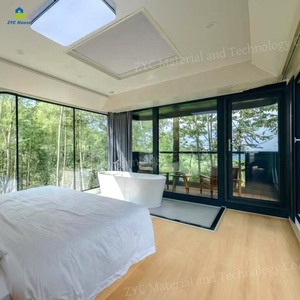 Cabina Espacial Móvil Cielo Estrellado - Cápsula de Glamping con Vidrio Panorámico para Alojamiento Ecoturístico - Product Image 4