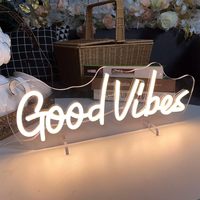 Lettre lumineuse LED néon flexible personnalisée, indice de protection IP65, logo, enseigne, options multicolores, longueur 10m, chambre, fête d'anniversaire, mur de la maison