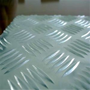 Plaque d'<span class=keywords><strong>aluminium</strong></span> gaufrée de qualité supérieure avec <span class=keywords><strong>propriétés</strong></span> antioxydantes, série 1000, norme ASTM, motif losanges - Product Image 3