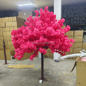 S970 2M Trong Nhà Ngoài Trời Trang Trí Đám Cưới Lớn Sakura Hoa Màu Trắng Mô Phỏng Giả Nhà Máy Nhân Tạo Hoa Anh Đào Cây - Product Image 2