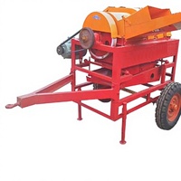 Batteuse numérique multi-cultures électrique Sabin pour marque 7,5 CV triphasée, capacité 500-700 kg/h, poids 650 kg