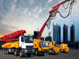 Nouvelle pompe à béton sur camion HB62V Chine 62m avec châssis de marque de premier plan - Product Image 2