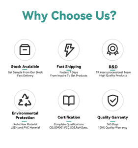 SAMZHE 30 pièces Connecteur RJ45 Cat6a 8P8C UTP Rouge 3u avec conception en deux parties, trou de ligne 1,10 mm, prise modulaire pour câble Cat6A - Product Image 6