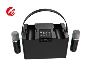 En gros, haut-parleur Bluetooth sans fil portable A831 avec double microphone karaoké, stéréo 3D 16W et double micro RGB - Product Image 2