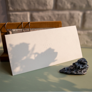 Sobres de Papel Texturizado de Algodón con Impresión de Serigrafía Personalizada para Bodas, Embalaje de Lujo con Relieve - Product Image 6