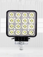 Barra de Luz LED de 16 Luces y 48W para Vehículos Todoterreno, Camiones, Tractores, Remolques, Barcos, 4x4, Lámpara de Trabajo LED