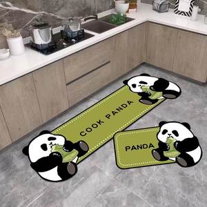 พรมปูพื้นห้องครัวไดอะตอมไมต์เนื้อนุ่มกันน้ําพรมและเสื่อครัว - Product Image 3