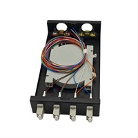 Boîtier terminal fibre optique multimode LC duplex 8 cœurs en acier laminé à froid pour réseau de bâtiment et interconnexion de systèmes
