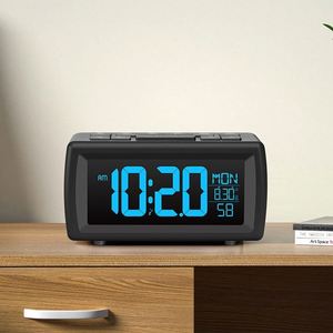 Modern Retro Classic <b>Desk</b> Clock Ultra-Clear VA Screen Digital <b>Electronic</b> Backlight LUMINOVA Alarm Workday Features New - Product Image 3