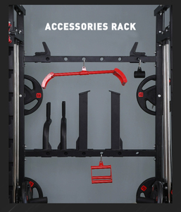 Giàn tập Squat đa năng với tạ tập luyện - Thiết bị thể dục đa chức năng, tập luyện sức mạnh, giàn tập Power Rack - Product Image 6