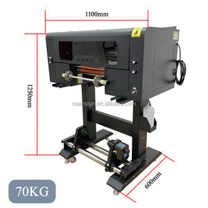 Горячая распродажа, 12 дюймов, <span class=keywords><strong>2</strong></span> в 1, Золотая фольга, машина для печати этикеток, рулон, размер A3, УФ, DTF принтер, печатная машина для флаконов для духов - Product Image 5