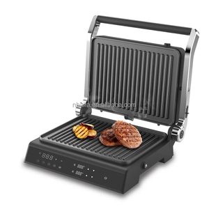 Aifa Électrique Numérique Intérieur Ménage Acier Inoxydable Facile à Nettoyer Plaque Antiadhésive Contact Grill Barbecue Sandwich Amovible - Product Image 1