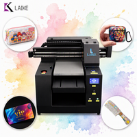 LAIKE BP 3040 A3 UV DTF Yazıcı Küçük Kristal Etiket Yapıştırma Makinesi Dijital AB Film Transfer Yazıcısı Masaüstü UV Tablet Makinesi