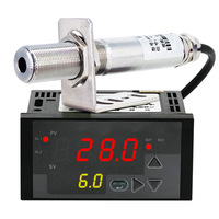 Transmisor láser IR dual cilíndrico Sensor de temperatura de termómetro infrarrojo industrial sin contacto