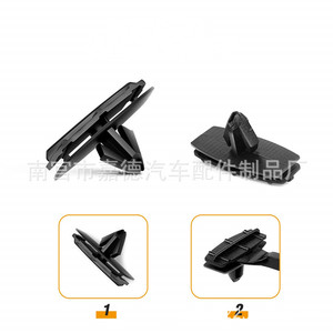 Plastic Retaining <b>Clips</b> For Chrysler Jeep Liberty Fenders 12.6x14.5x22 Mm D235 Replacement Repair Auto Fastener - Product Image 4