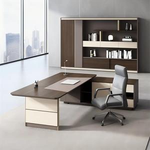 Muebles <span class=keywords><strong>de</strong></span> Oficina Comerciales <span class=keywords><strong>de</strong></span> Madera <span class=keywords><strong>de</strong></span> Diseño Minimalista Moderno, Escritorio para Presidente, Director, Gerente <span class=keywords><strong>General</strong></span>, Escritorio <span class=keywords><strong>Administrativo</strong></span> - Product Image 5