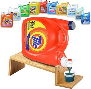 Supporto in Legno di Bambù per Detersivo Liquido - Product Image 1