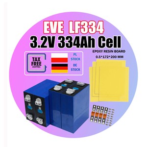 แบตเตอรี่ลิเธียมแบบชาร์จได้ LF280K 280AH 334AH 8000 รอบการใช้งาน 3.2V LiFePO4 เกรด A จากกวางตุ้ง ประเทศจีน ทนอุณหภูมิ -20 ถึง 55 องศาเซลเซียส - Product Image 1