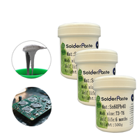 Pâte à souder BGA à faible résidu et à SIR élevé pour réparation de puces de téléphone portable T3 T4 T5, composants de carte mère