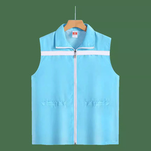 Chaleco reflectante con franja blanca, ropa de trabajo unisex para eventos escolares y personalización publicitaria en Wuhan - Product Image 2