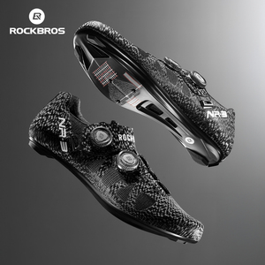 ROCKBROS-Chaussures de vélo de <span class=keywords><strong>route</strong></span> avec <span class=keywords><strong>semelle</strong></span> en fibre de <span class=keywords><strong>carbone</strong></span>, baskets de course unisexes respirantes de qualité supérieure - Product Image 1