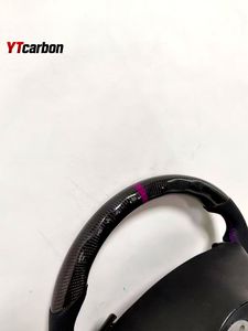 YTcarbon pour 90-93 Covrette <span class=keywords><strong>C4</strong></span> Racing Style volant en Fiber de carbone véritable personnalisé - Product Image 6