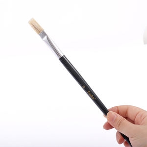 ชุดแปรงสีน้ำขนหมู FOSKA 9 ชิ้น ขนาดต่างๆ ทนทาน แข็งแรง สำหรับวาดภาพบนผ้าใบ กระดาษ หนัง หิน ไม้ - Product Image 4