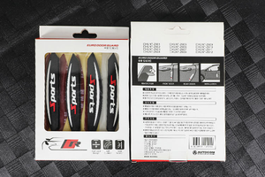 Logotipo personalizado deportes 4 Uds PVC borde de la <span class=keywords><strong>puerta</strong></span> lateral del coche parachoques protección antiarañazos protectores pegatinas <span class=keywords><strong>puerta</strong></span> del coche tira anticolisión - Product Image 5