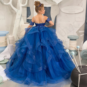 Robe <span class=keywords><strong>de</strong></span> soirée longueur thé à bretelles fines, coupe crayon, avec jupe bouffante à traîne, pour spectacle et hôte, modèle export - Product Image 2