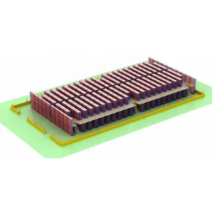 Customized Multi-lever Steel Mezzanine Flooring Systems Rack For Warehouse Storage