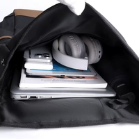 Mochila Impermeable para Hombre, Estilo Ejecutivo, Casual, para Viajes, con Logotipo Personalizado, para Portátil, Estudiantes, Bolsa para Computadora
