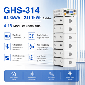 แบตเตอรี่ลิเธียมไอรอนฟอสเฟตแบบเรียงซ้อนได้ รุ่น 768V ซีรีส์ ESS 51.2V 314Ah 280Ah สำหรับระบบออนกริด/ออฟกริด 6000+ รอบการใช้งาน อายุการใช้งาน 15 ปี ออกแบบโดย <span class=keywords><strong>BECC</strong></span> BESS สำหรับอุตสาหกรรม - Product Image 4
