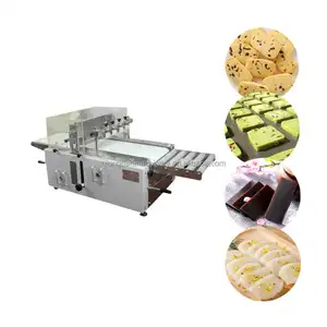Máquina cortadora de galletas de alta eficiencia, rebanador de galletas de cranberry helado