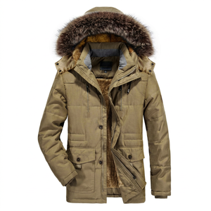 Chaqueta Acolchada con Capucha de Alta Calidad, Diseño Personalizado, Impresión Frontal, Precio al por Mayor, Moda de Invierno - Product Image 1