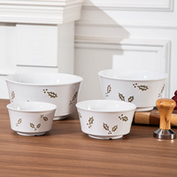 Assiettes, bols et tasses en céramique à thème de Noël avec motifs de feuilles, décoration de la maison, cadeaux de Noël, ensemble de vaisselle en céramique