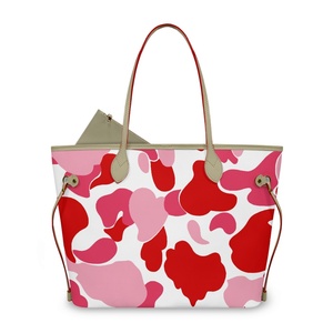 Bolso de Hombro de Moda con Bolsillo para Mujer, Bolso Tote con Estampado de Camuflaje Personalizado, Bolso de Mano de Gran Capacidad, Impresión Bajo Demanda - Product Image 3