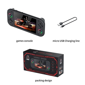 Emuladores RGB Joystick Reproductor de Videojuegos Portátil Consola de Juegos Retro Portátil 20000+ Juegos Clásicos M26 4K 3D PSP 30+ - Product Image 3