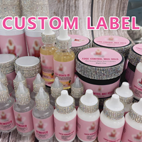 Kit d'Outils d'Installation pour Extensions Capillaires et Perruques Lace Front, Colle Imperméable, Logo Personnalisé, Marque Privée, Vente en Gros