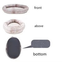 Lit pour chien de taille humaine ultime, lit géant de luxe pour personnes, avec mousse orthopédique, lit en fausse fourrure lavable pour adultes, enfants et animaux de compagnie