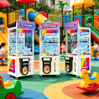 Naughty Dog Machine à grue personnalisable en acrylique et métal, à monnayeur, attrape-poupées, jeu d'arcade à prix pour enfants avec garantie d'un an