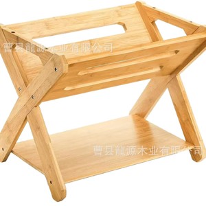 Wooden bookshelf for home use, children's book and picture book storage rack, <b>solid</b> <b>wood</b> <b>bookcase</b>, storage shelf, children's - Product Image 5